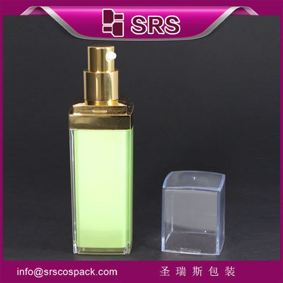 kupować Shengruisi Kwadratowy pusty butelka bez powietrza 15 ml 30 ml 50 ml plastikowy pojemnik kosmetyczny online manufacture