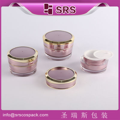 kupować Shengruisi opakowanie J031-5ml 10ml 15ml 30ml 50ml słoik z kremem akrylowym online manufacture