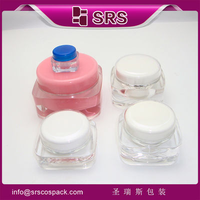 kupować Shengruisi opakowanie J051-5ml 15ml 30ml 50ml 100ml słoik z kremem akrylowym online manufacture