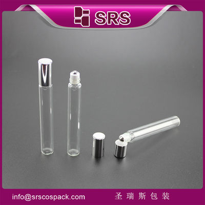 kupować SRS pusty 15 ml szklany butelkowal do perfum z błyszczącą aluminiową czapką online manufacture