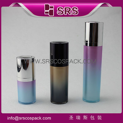 kupować 15 ml, 30 ml, 50 ml opakowania kosmetycznego w kolorze gradientu, wysokiej jakości butelka bez powietrza online manufacture