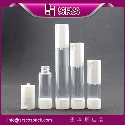 kupować TA021 15 ml 30 ml 50 ml butelka pompowa bez powietrza białej kolorystyki do balsamów online manufacture