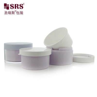 kupować Unikalne okrągłe plastikowe pojemniki do opakowań kosmetycznych 50ml 100ml 240ml pusty pojemnik do zmywania ciała słoik online manufacture