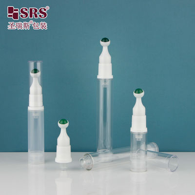 kupować Pusty okrągły kosmetyczny bezprzewodowy krem do oczu, masaż na rolkach, piłka szlachetna 15 ml, rolka na butelce online manufacture