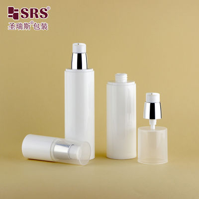 kupować 15 ml 50 ml PP PCR Recyklingową pustą butelkę hurtową na zamówienie 30 ml butelkę bez powietrza online manufacture