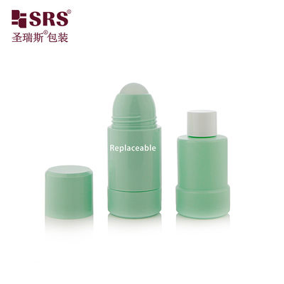 kupować 50 ml 75 ml PP PCR Recykling Wymienny Dwukrotny Walcowany Deodorant online manufacture