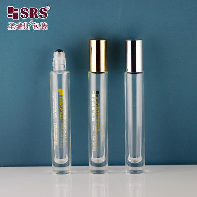 kupować Okrągły, przejrzysty, gruby, bezciekły dno Perfumy oleju eterycznego butelki z rolkami 10 ml online manufacture