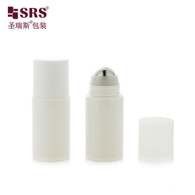 kupować 50ml 60ml 90ml Puste PET Elegantne Roller Ball Plastic Body Oil Flasks Roll On online manufacture
