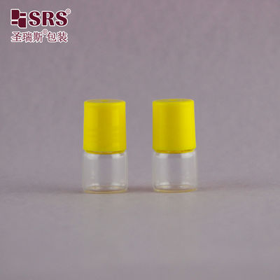 kupować BLP-1ML Przenośny mini wielkość próbki Pustka przezroczysta butelka szklana opakowanie rolkowe online manufacture