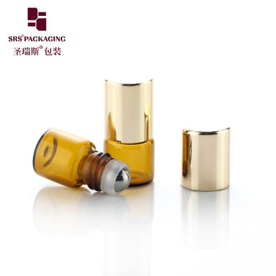 kupować BLP-1ML Szklany Aplikator Rolkowy Cylindryczna Butelka Roll-On dla eleganckiego i zrównoważonego przechowywania online manufacture
