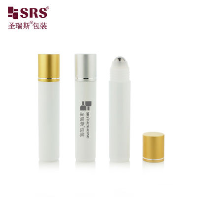 kupować RPA-35ML Mat Finished White Injection PP PCR Recykling Eco Friendly Roller Steel Ball Massage Serum Flaska Serum do włosów online manufacture