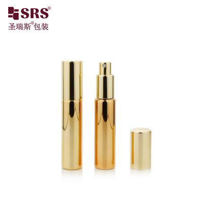 kupować BLPA 10ML Złoto metalizowane Puste, okrągłe szkło Perfum Spray Pump Flask online manufacture