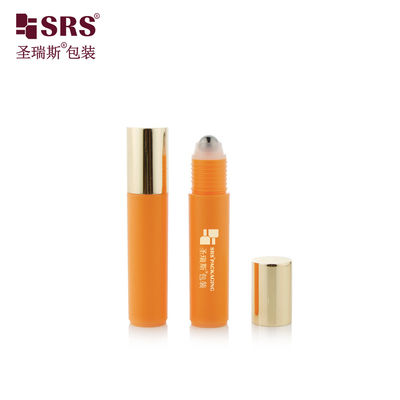 kupować RPA-10ML Wstrzyknięcie Kolor niestandardowy Glossy Frosted Plastic PP PCR Roller Steel Ball Eye Serum Masaż butelka pojemnik online manufacture
