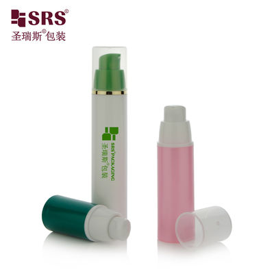 kupować A024 15 ml 30 ml 50 ml Wstrzykiwacz Kolor PP PCR bezpowietrzna butelka pompowa do Fundacji Losowego Żelu online manufacture