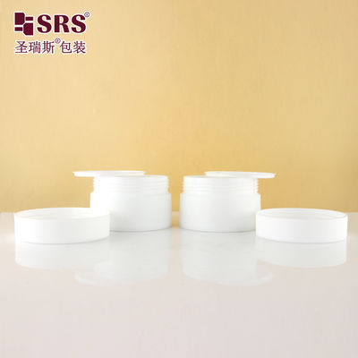 kupować SMPS 5G 10G 15G 30G 50G 100G 120G 150G Matowe Wykończone plastikowe wtrysk White PP Cream Słoik Opakowanie online manufacture