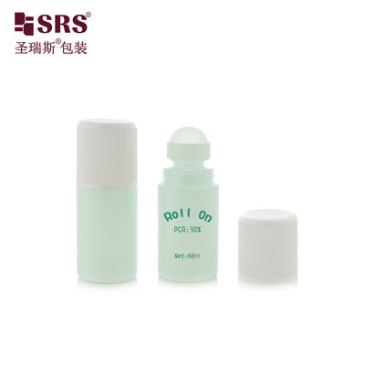 kupować RPPC1-60ML Zielony okrągły kształt PP Gel antypersypirant Roll On Deodorant Flask Bez wycieku CRC Child Resistant Cap online manufacture