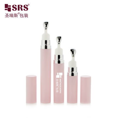 kupować A0035B 7.5ml 10ml 15ml Pusta butelka z pompką bezpowietrzną z metalową głowicą aplikatora zatrzaskowego ze stopu cynku do serum pod oczy, sprzedaż hurtowa online manufacture