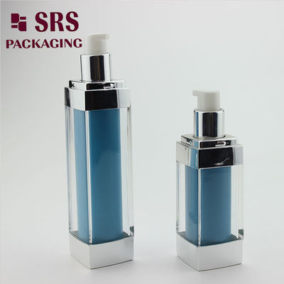 kupować Shengruisi opakowanie L052-30ml 50ml 80ml 120ml akrylowe kwadratowe butelki z krwią kosmetyczną online manufacture