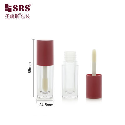 kupować G1139 Injection Color Screw Cap Transparent Plastic Lipgloss Tube Container Customization Cute Cylinder online manufacture