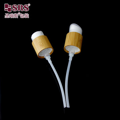 kupować N24 Bamboo Collar With Lotion Pump For 100ml Glass Bottle online manufacture