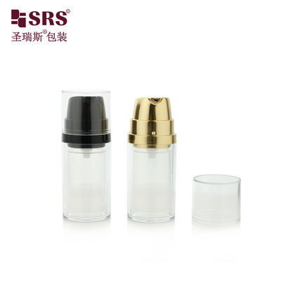 kupować SRSA404 15ml 30ml 50ml Transparent AS Plastic Airless Bottle For Facial Gel Serum Packaging online manufacture