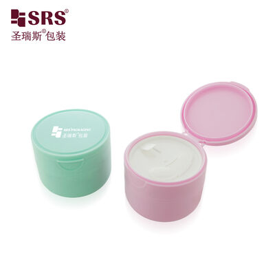 kupować SRSOB New Arrival Custom Color Logo Printing PP jar With Flip Cap Spoon For Facial Mask (SRSOB Nowy przybył logo kolorowy drukowany w słoiku PP z łyżką z klapą) online manufacture