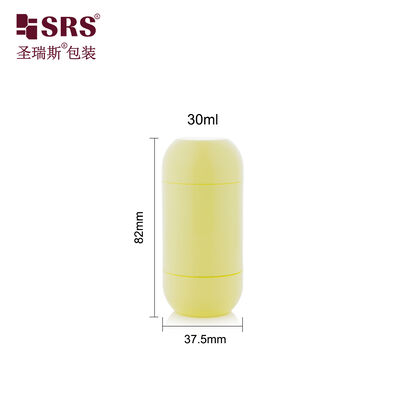 kupować D054 30 ml Cute Empty PP Deodorant Stick Container Round Bottom Top Packaging Bottom Filling online manufacture