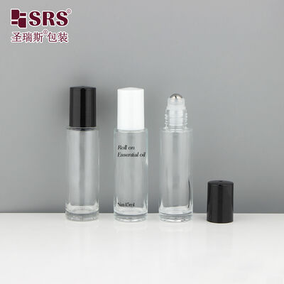 kupować BLPM-15ML SRS Gruba Ściana Luksusowa Przezroczysta Butelka Roll-On z Bursztynowego Szkła do Perfum i Olejków Eterycznych online manufacture