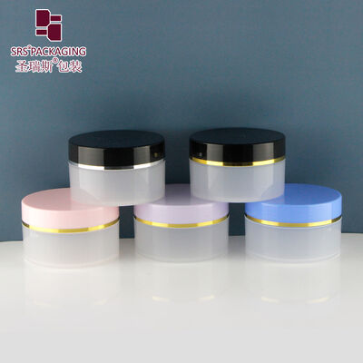 kupować SRSQ Glossy In Mould Paint Matte Finished Empty Plastic Jar Personalizacja do pielęgnacji ciała online manufacture
