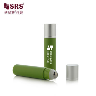 kupić Hurtownia 30ml plastikowa butelka z kulką stalową i aluminiową nakrętką do perfum, dezodorantu, olejków online manufacture