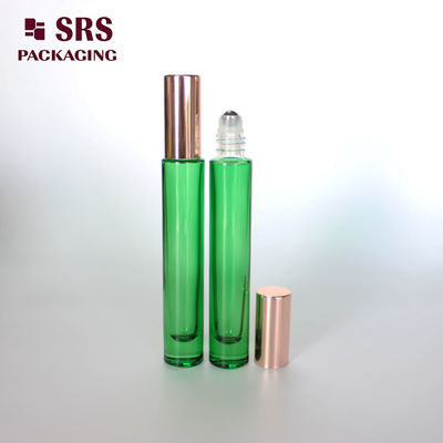 kupować 10 ml przejrzystej, zielonej grubości szklanki na butelce do oleju perfumerskiego online manufacture