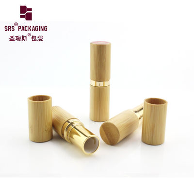 kupować Luxury high-end wydrukowane logo na zamówienie bambusowe naturalne puste rurki szminki online manufacture