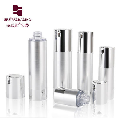 kupować 15 ml 30 ml 50 ml kosmetyczny na zamówienie srebrny pusty butelka z bezprzewodowym kremem do oczu online manufacture