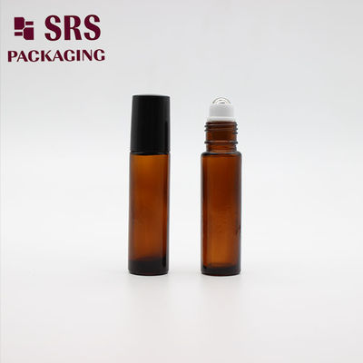 kupować 10 ml przezroczysty, bursztynowo- brązowy, szklany rolkarz, pusty butelka do masażu olejami eterycznymi online manufacture
