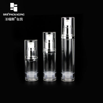kupować AS przezroczysta 15 ml 30 ml 50 ml plastikowa pompa bez powietrza butelka pusta online manufacture