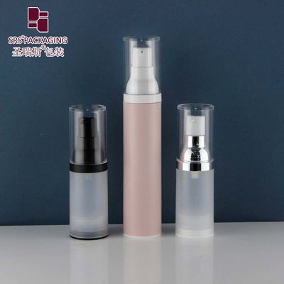 kupować 15 ml, 30 ml, 50 ml Pustka butelka z pompy z tworzyw sztucznych PP Przejrzystość podłoża do recyklingu online manufacture