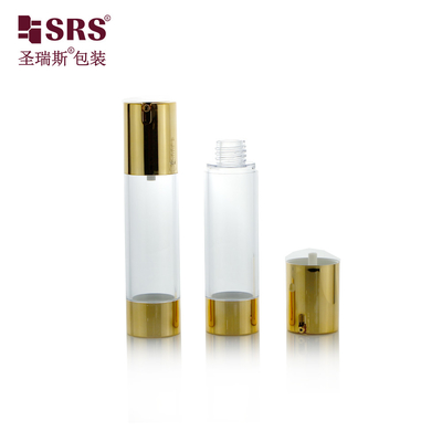 AS Plastikowy Pustka Krema do pielęgnacji skóry, krem do twarzy, płyn serum, gel 50 ml butelka bez powietrza
