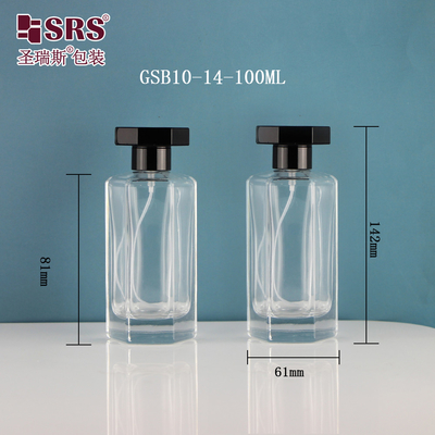 Puste oleje kosmetyczne Perfumy Perfumy Fino Mist Sprayer Szklane butelki spray 100 ml