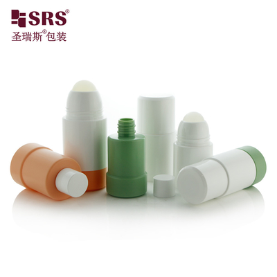 50 ml 75 ml pusty kosmetyczny PP PCR Wymienny, ponownie wypełniający się żel, butelka z deodorantem rolkowym