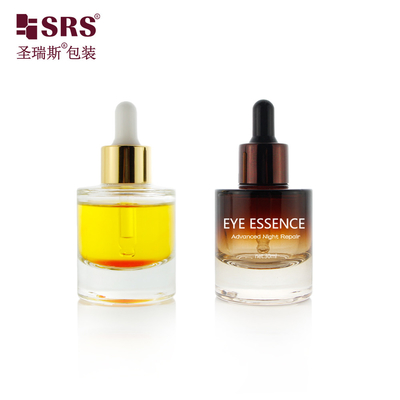 30 ml 1 oz Puste Perfumy Kosmetyczne Serum Szklana Butelka z Pipetą