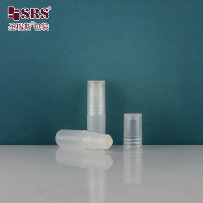 3 ml mini pusty plastikowy PP PCR materiał z recyklingu próbki serum Roll On oleju butelki