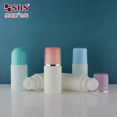2 oz okrągły mat PP PCR antyperspirant żel plastikowy rolka na zamówienie butelka z deodorantem