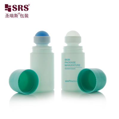 60 ml plastikowe puste opakowanie kosmetyczne Deodorant do pielęgnacji skóry Gel PP Roll On Bottle