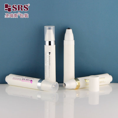 10 ml PP PCR Materiał odzyskiwany Plastic Personalizacja Styl prasowy Masaż bez powietrza Serum do oczu 1/3 oz Roll On Flasks