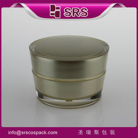 Shengruisi opakowanie J030-5ml 10ml 15ml 30ml 50ml pusty plastikowy słoik z kremem do twarzy