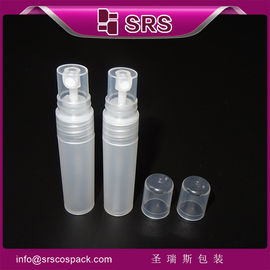 SRS hurtowy pusty plastikowy 5 ml butelka do perfum z pokrywą