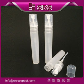 Chiny dostarczyć 8ml białe plastikowe butelki spray dla Parfum atomizer