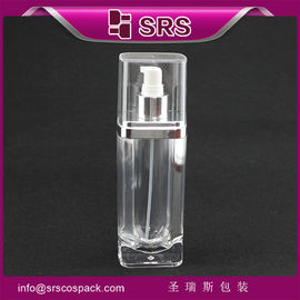 czystej kwadratowej kształty pompy do płynu L051 15ml 30ml 60ml 120ml do czystej butelki