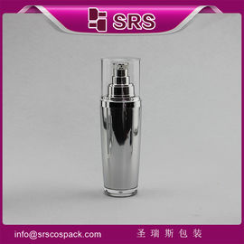 srebrna butelka z L041 30 ml 50 ml 100 ml kremu do ciała