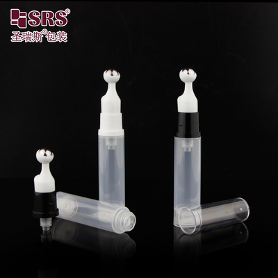 5 ml 10 ml 12 ml 15 ml PCR z tworzyw sztucznych, ponownie wypełniający się, bezpowietrzny ser PP Roll On Bottle